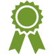 Organic certification icon